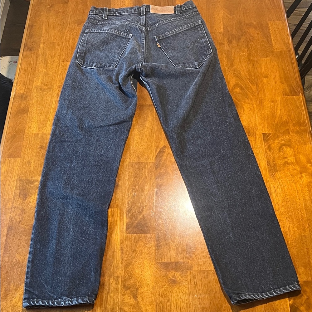 Vintage Orange Tab Levi's 31x30 Faded Black - Picture 2 of 16